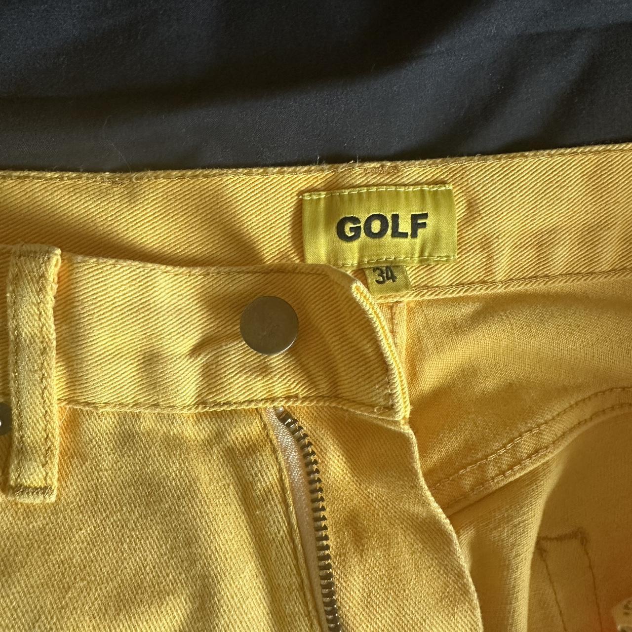 Yellow golf-wang-pants - Depop