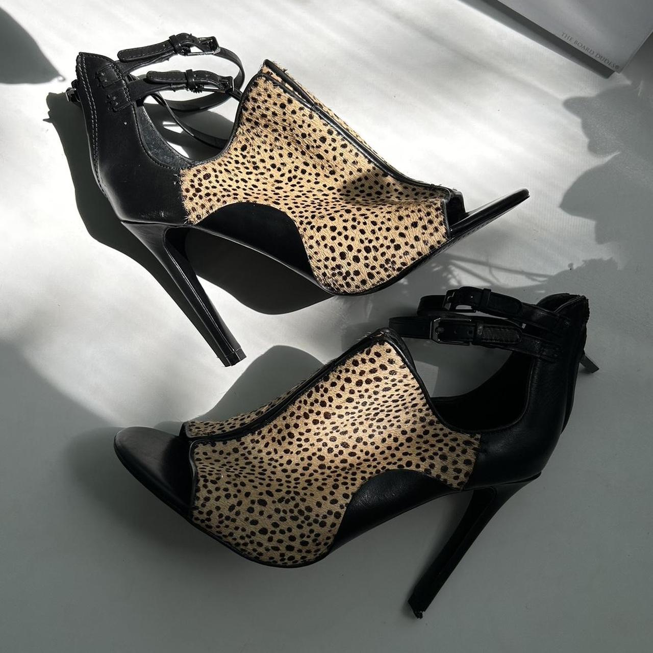 Dolce vita 2024 leopard heels