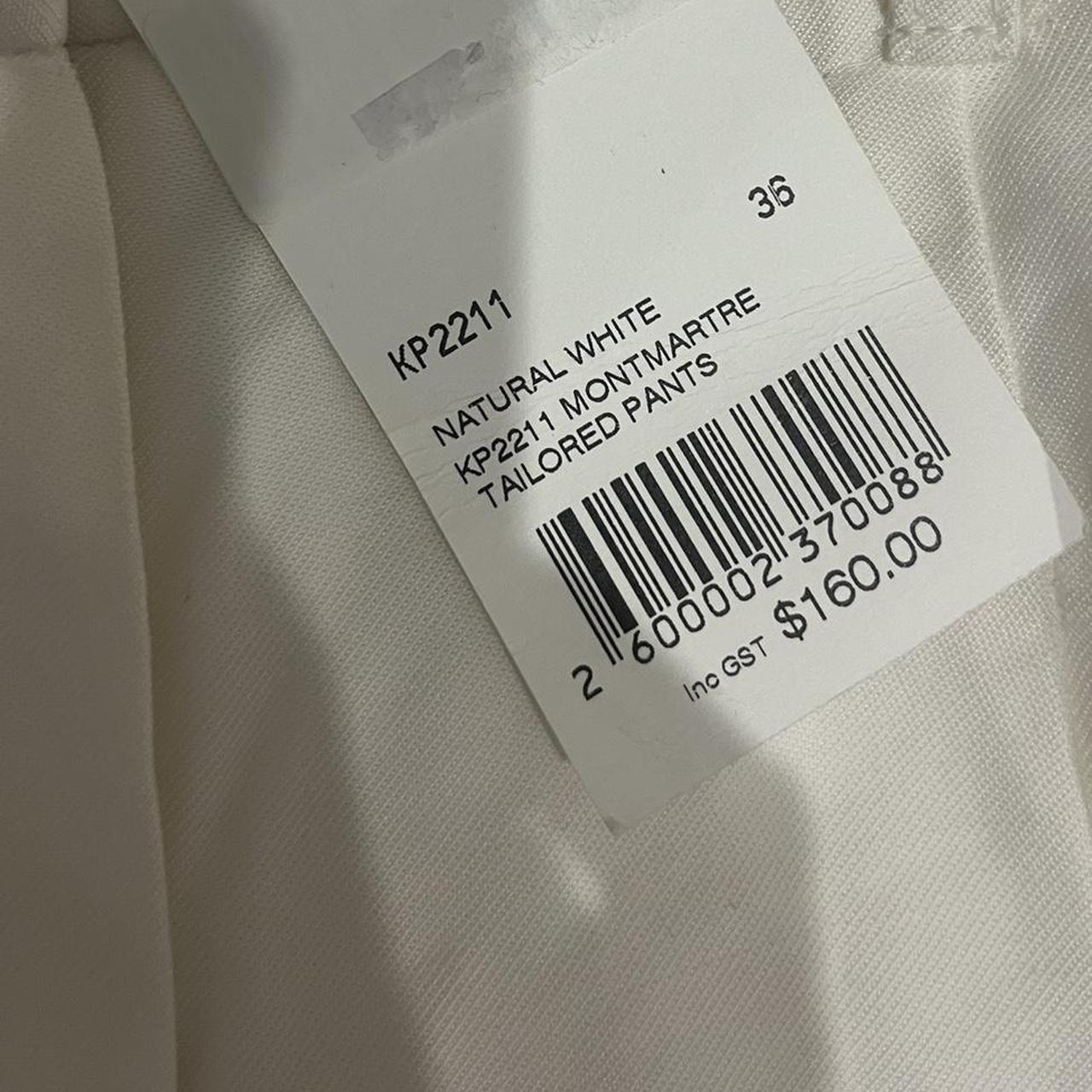 KOOKAI white tailored pants Brand new with tags Rrp... - Depop