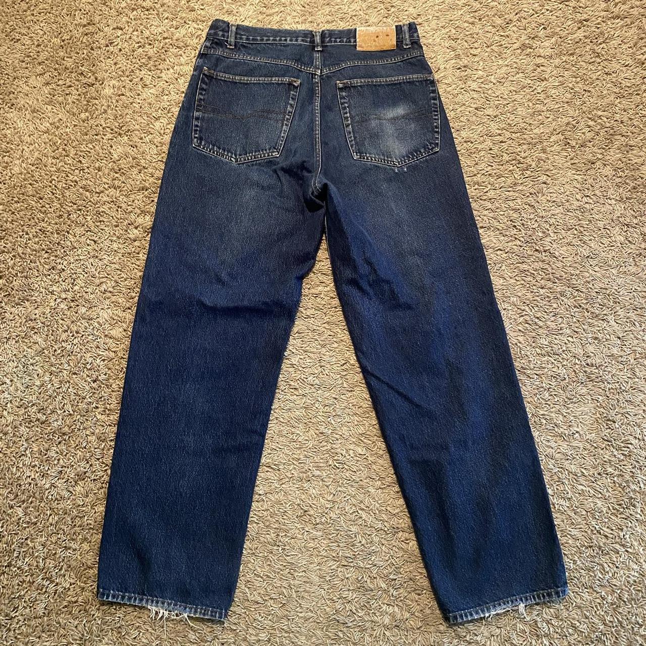 Anchor Blue “Baggy” Jeans 🌊 • 36x34 • dark blue... Depop