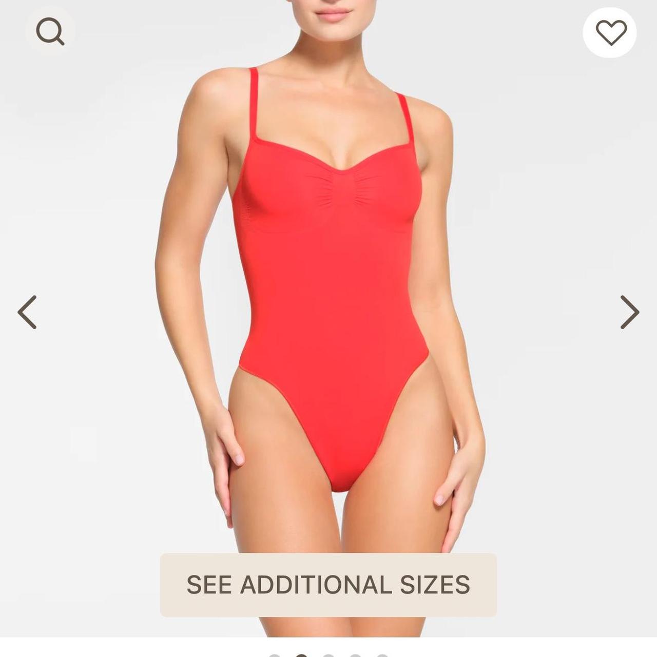 SKIMS red bodysuit , Brand new w/ tags , Size XS, Sold