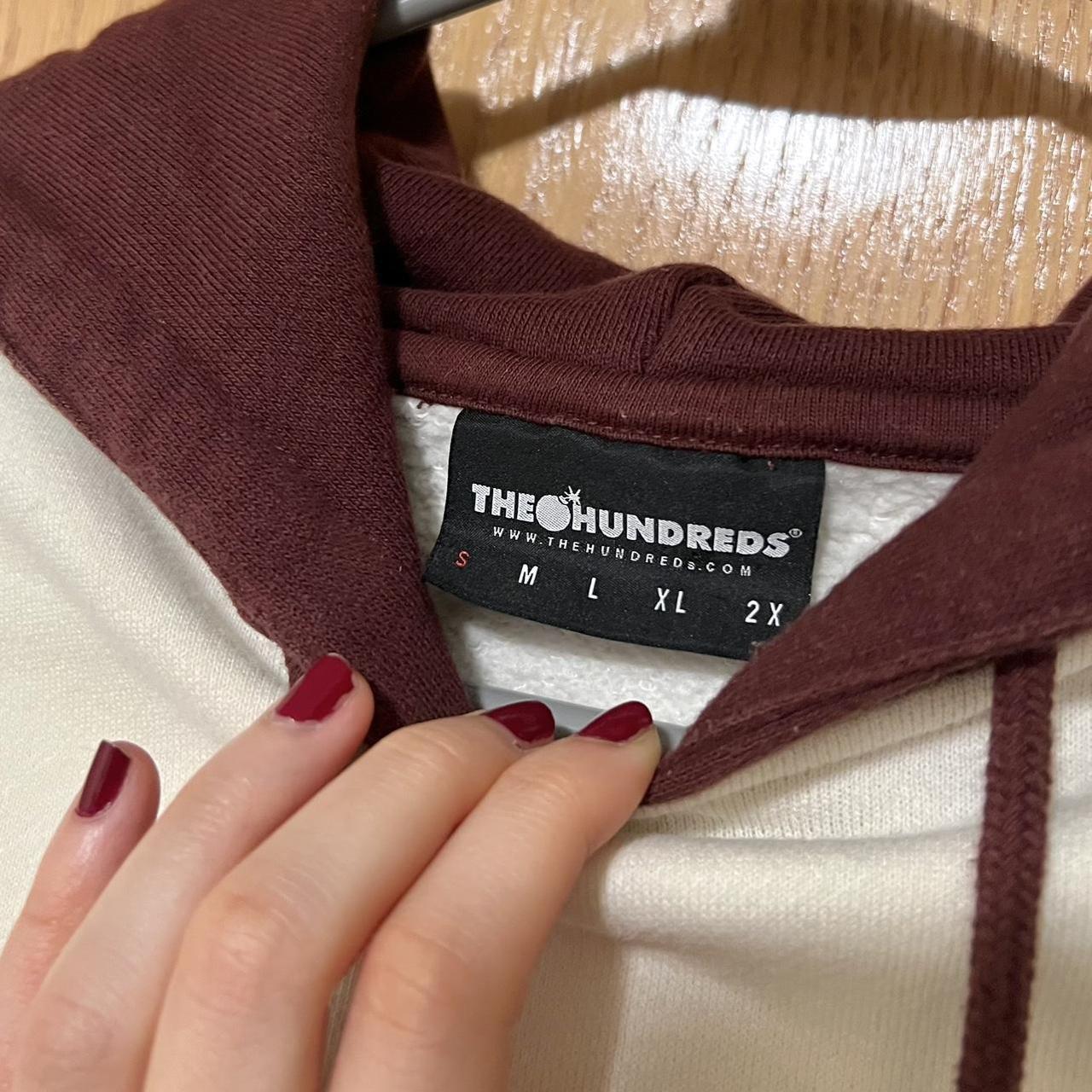 The hundreds best sale hoodie burgundy