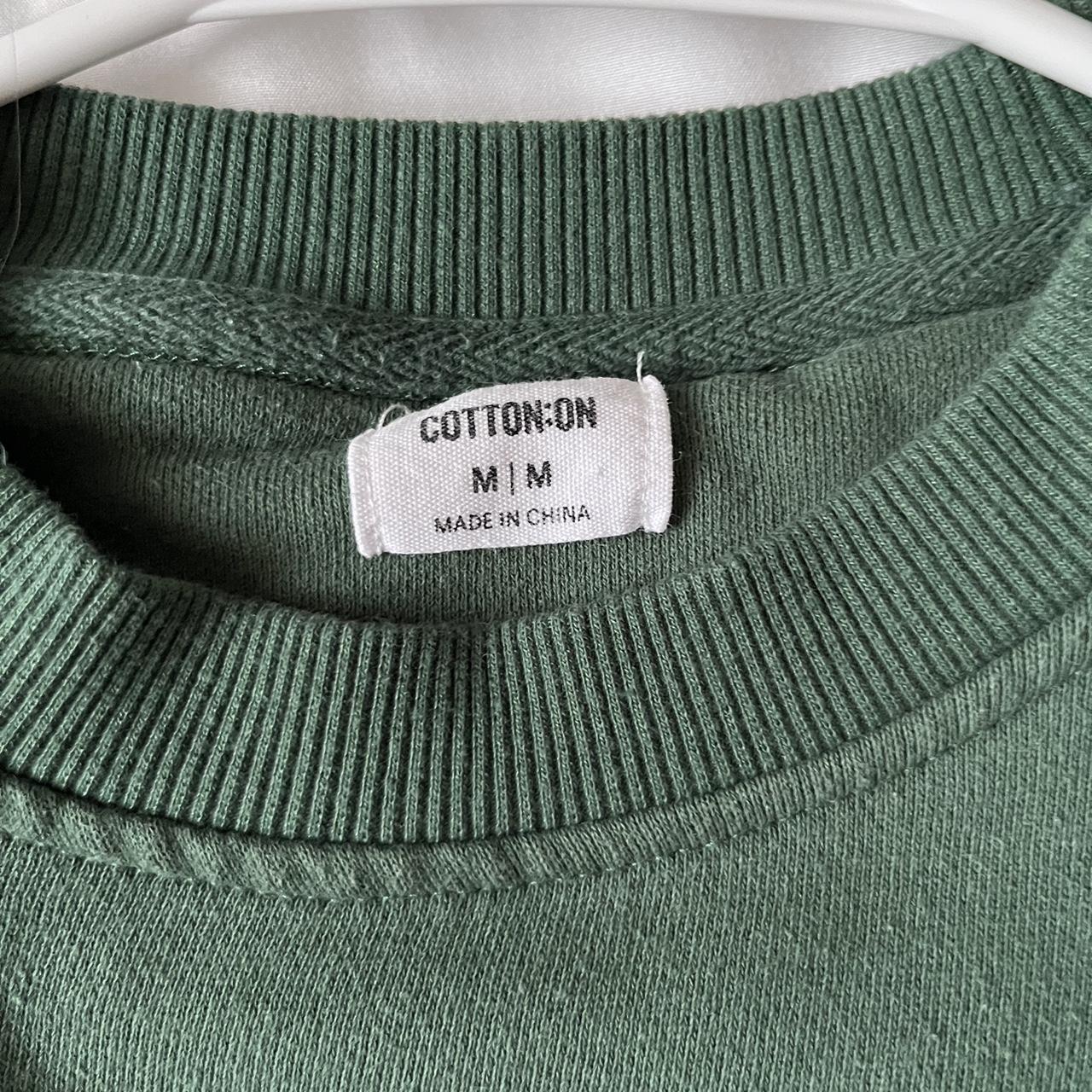 Cotton On Women's Green Sweatshirt (3)