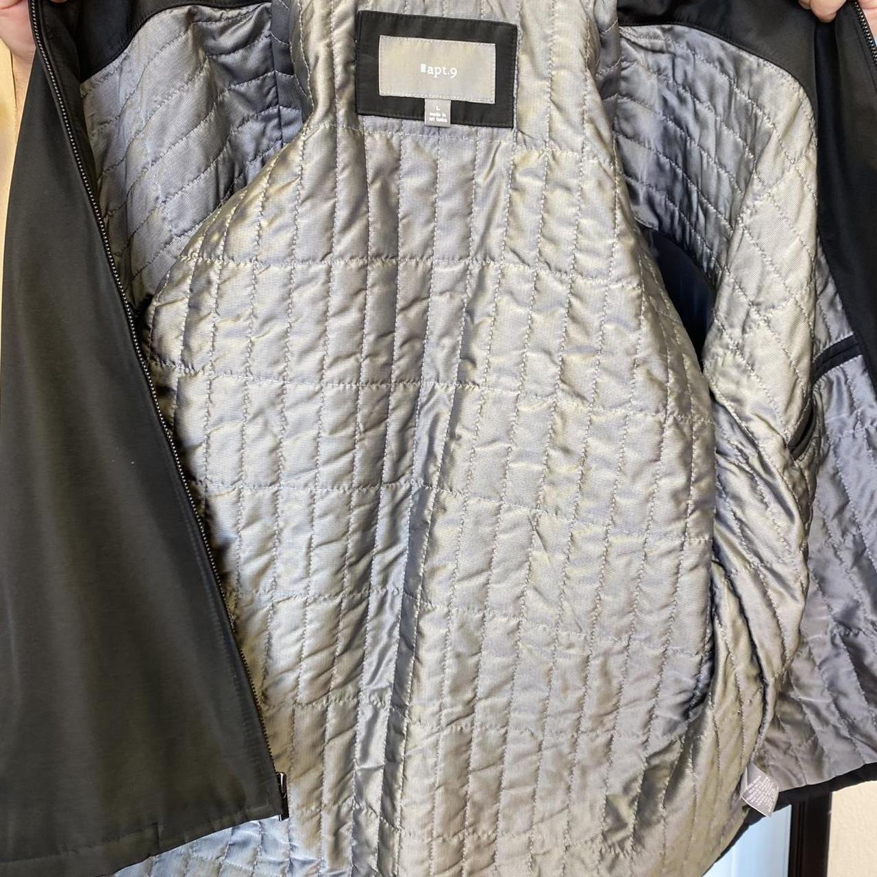 Apt. 9 Men's Jacket - Black/Grey - L – APT 9 BLAC… - image 5