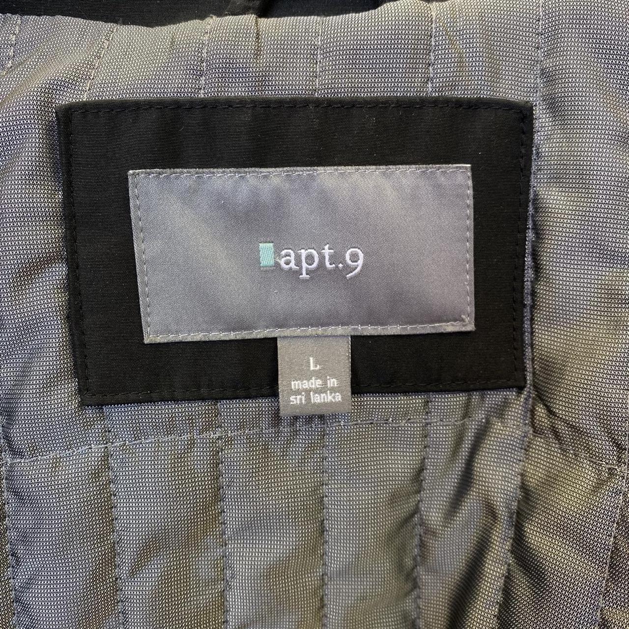 Apt. 9 Men's Jacket - Black/Grey - L – APT 9 BLAC… - image 4