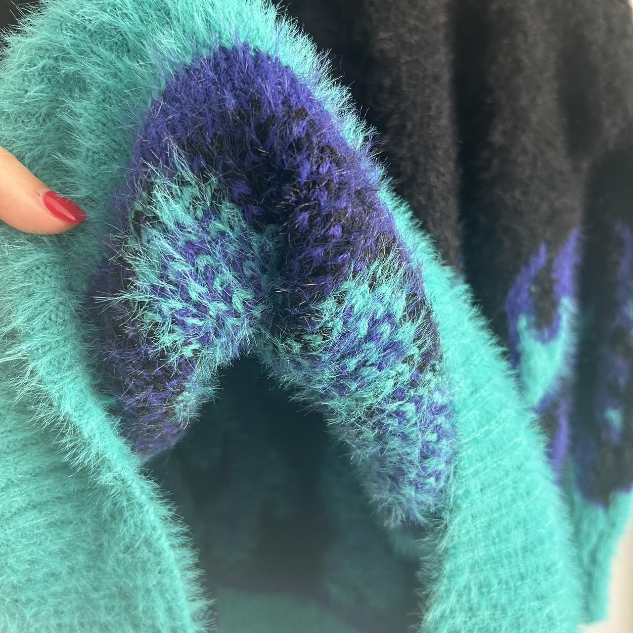 Adika Pullover Cozy Sweater Women's Size M Black w/... Depop