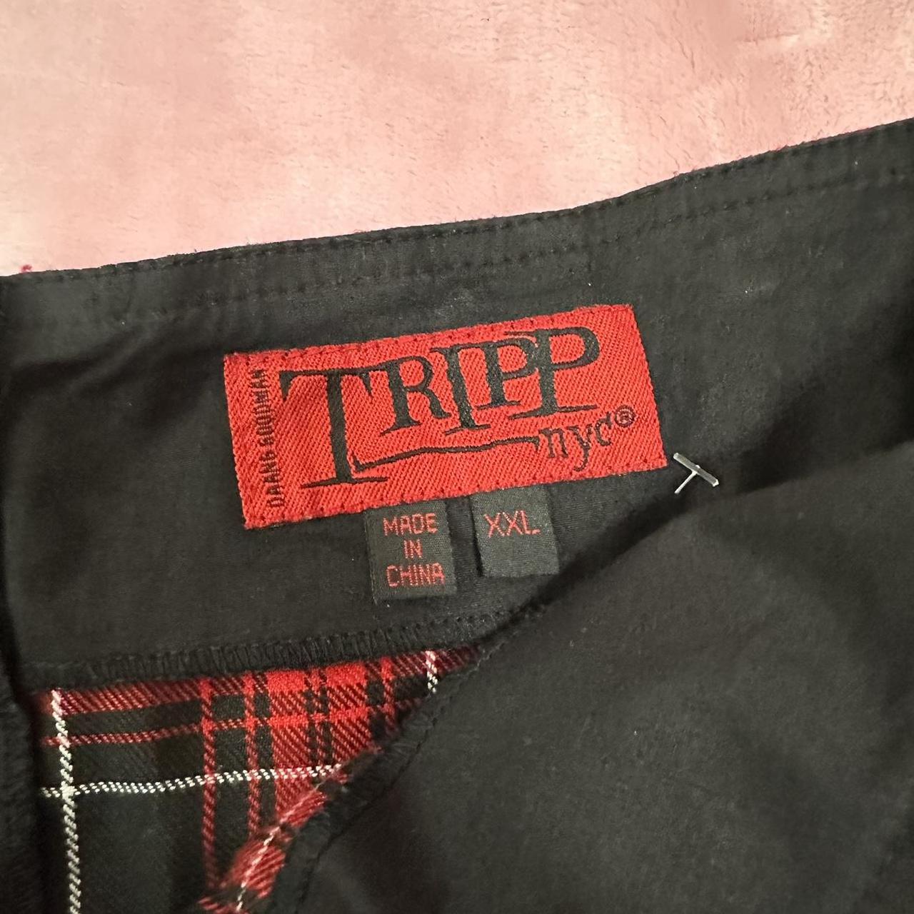 🖤tripp nyc red plaid mini skirt🖤 the cutest tripp... - Depop