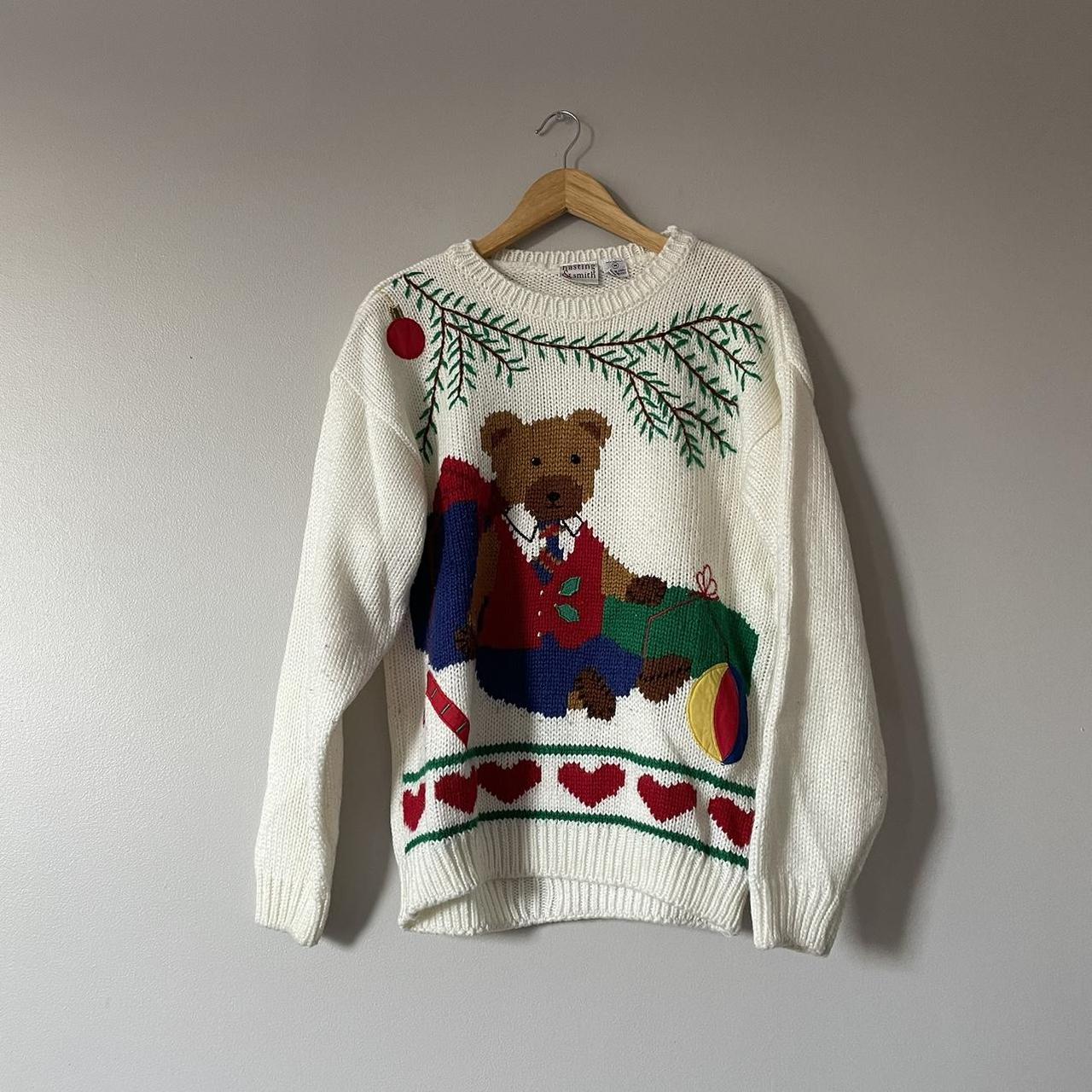 Amazing vintage oversized kitschy bear design Depop