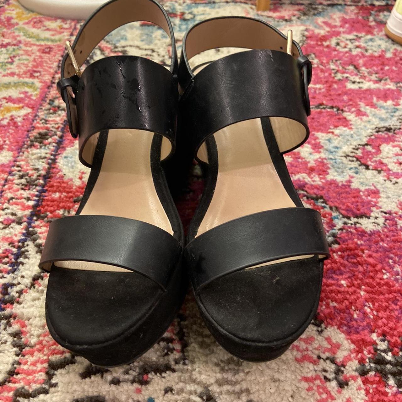 A New Day Women's Black Sandals | Depop
