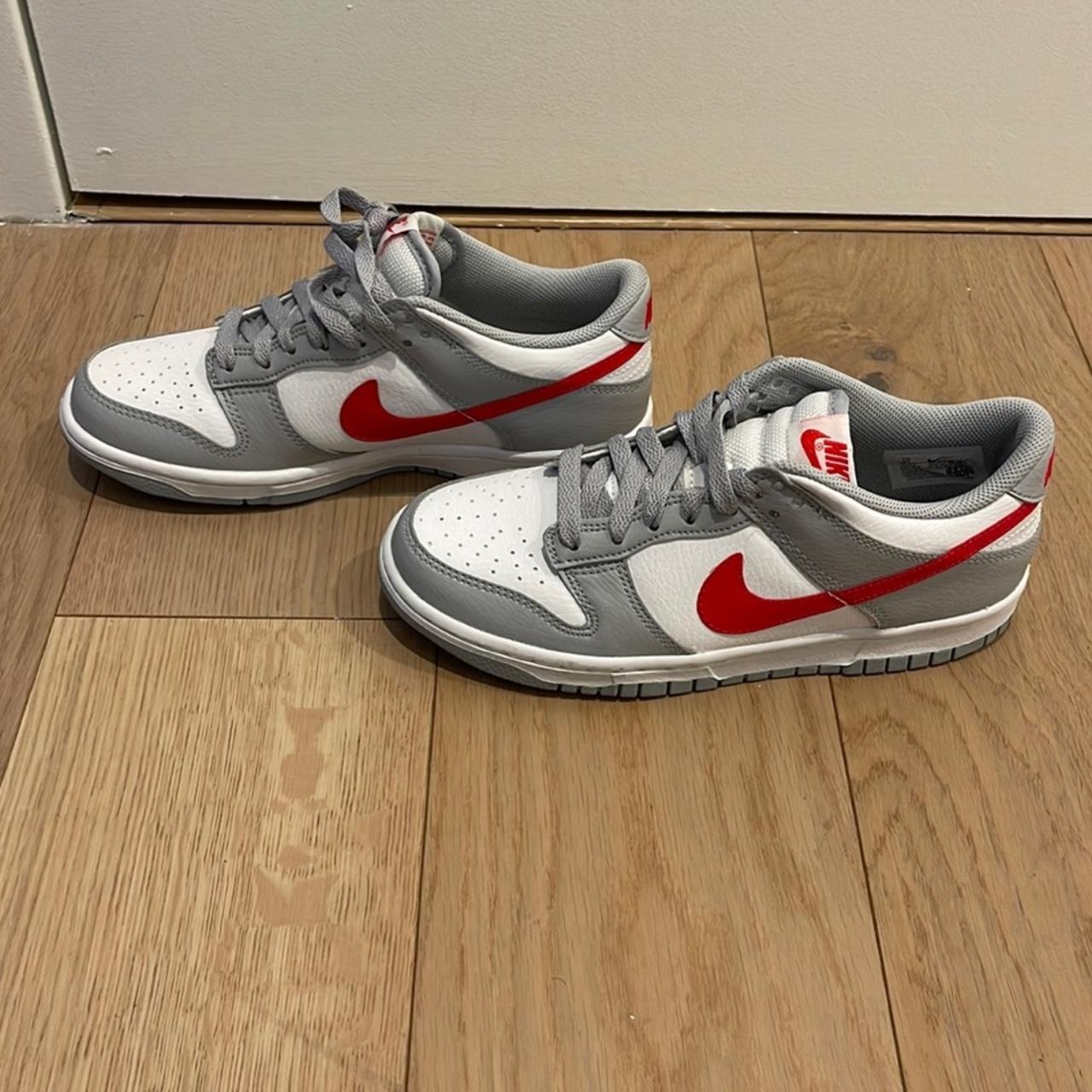 Nike Low Rise Dunks US 5Y but fits as a women size Depop