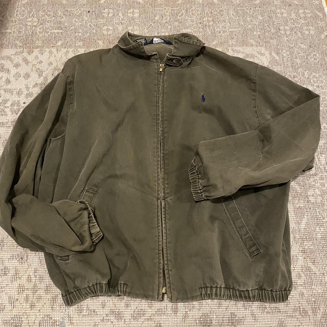 Ralph Lauren Olive Bomber - Depop