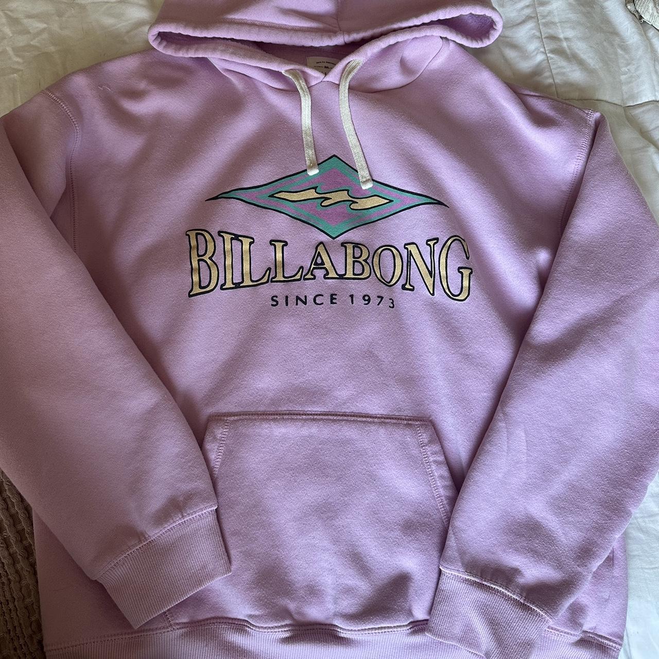 Pink billabong hoodie hotsell