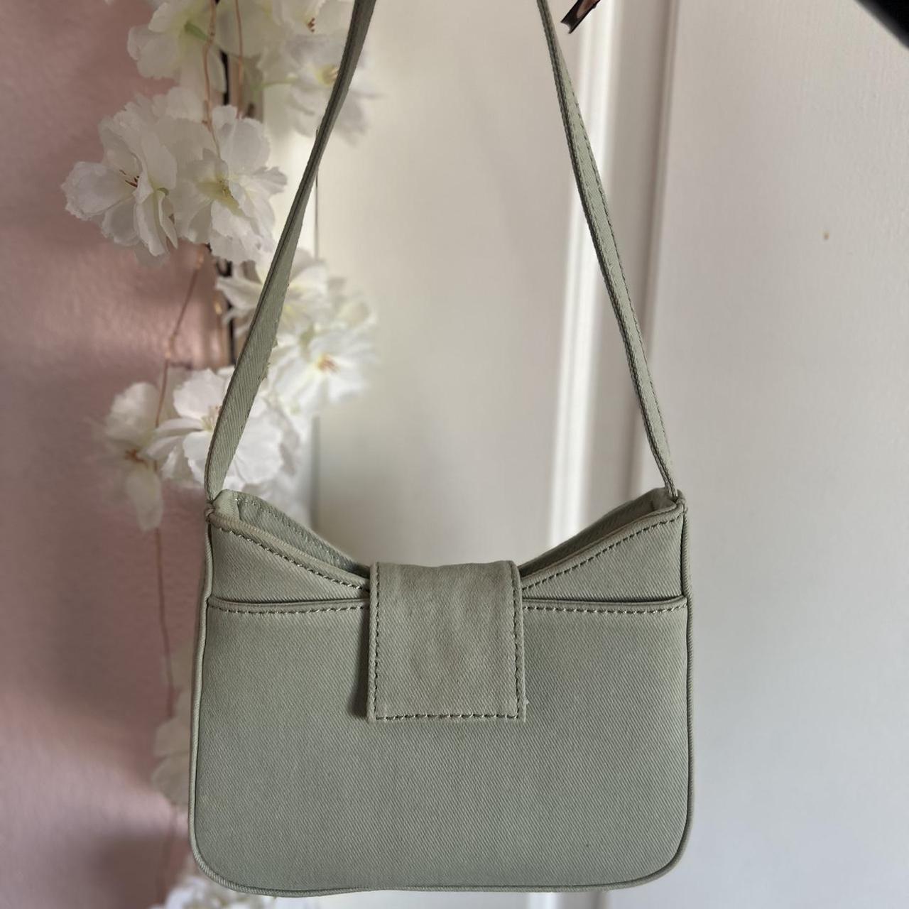Brandy Melville Women's Green Bag | Depop