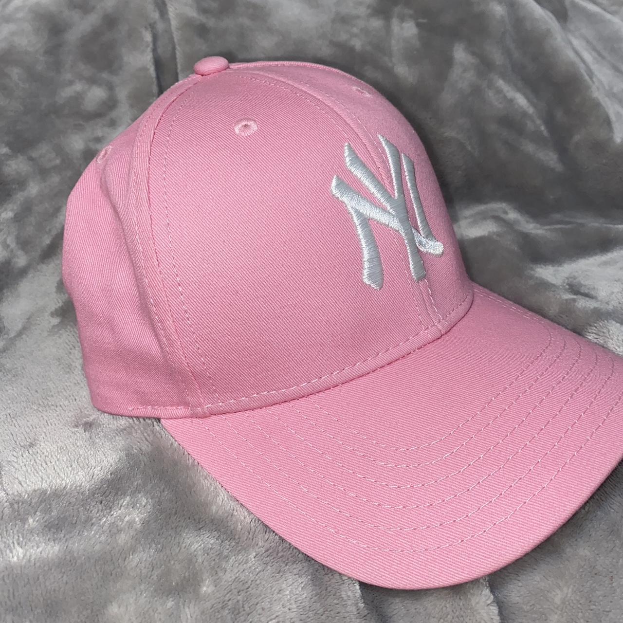 Pink brand hat deals