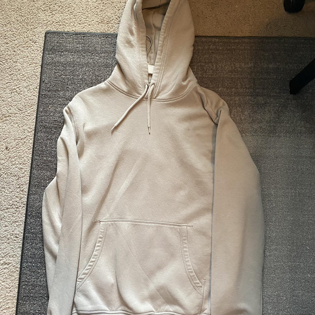 Blank best sale cream hoodie