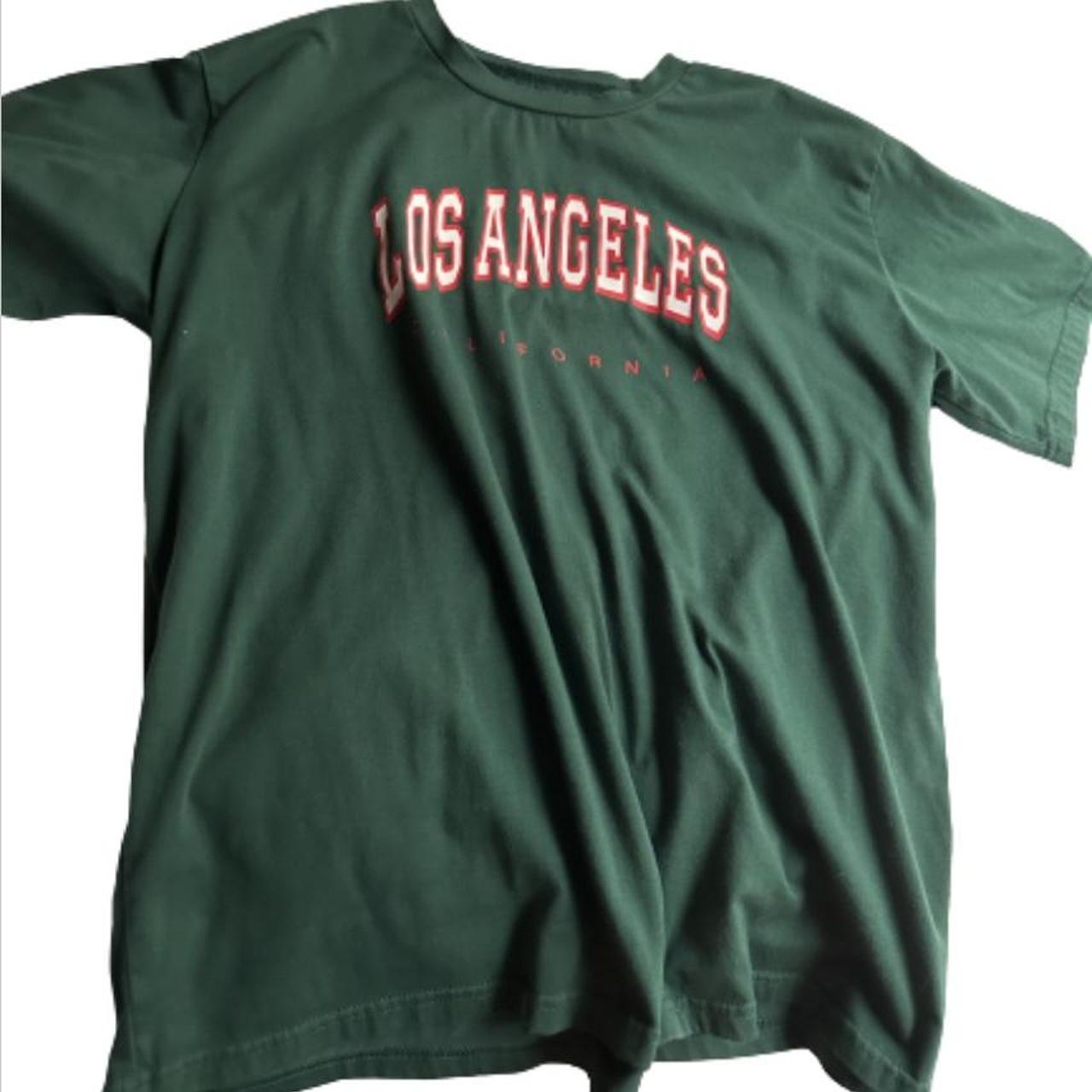 Shein Los Angeles Green Shirt | L