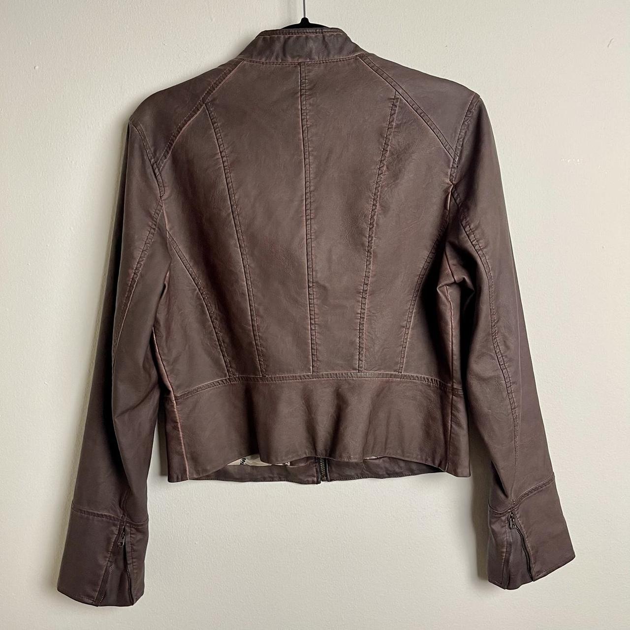 Hei hei 2024 vegan leather jacket