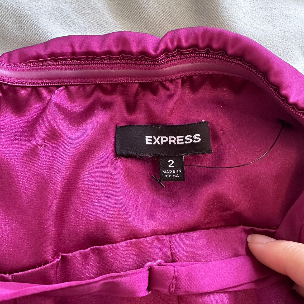 Express Women's Purple Dress Depop