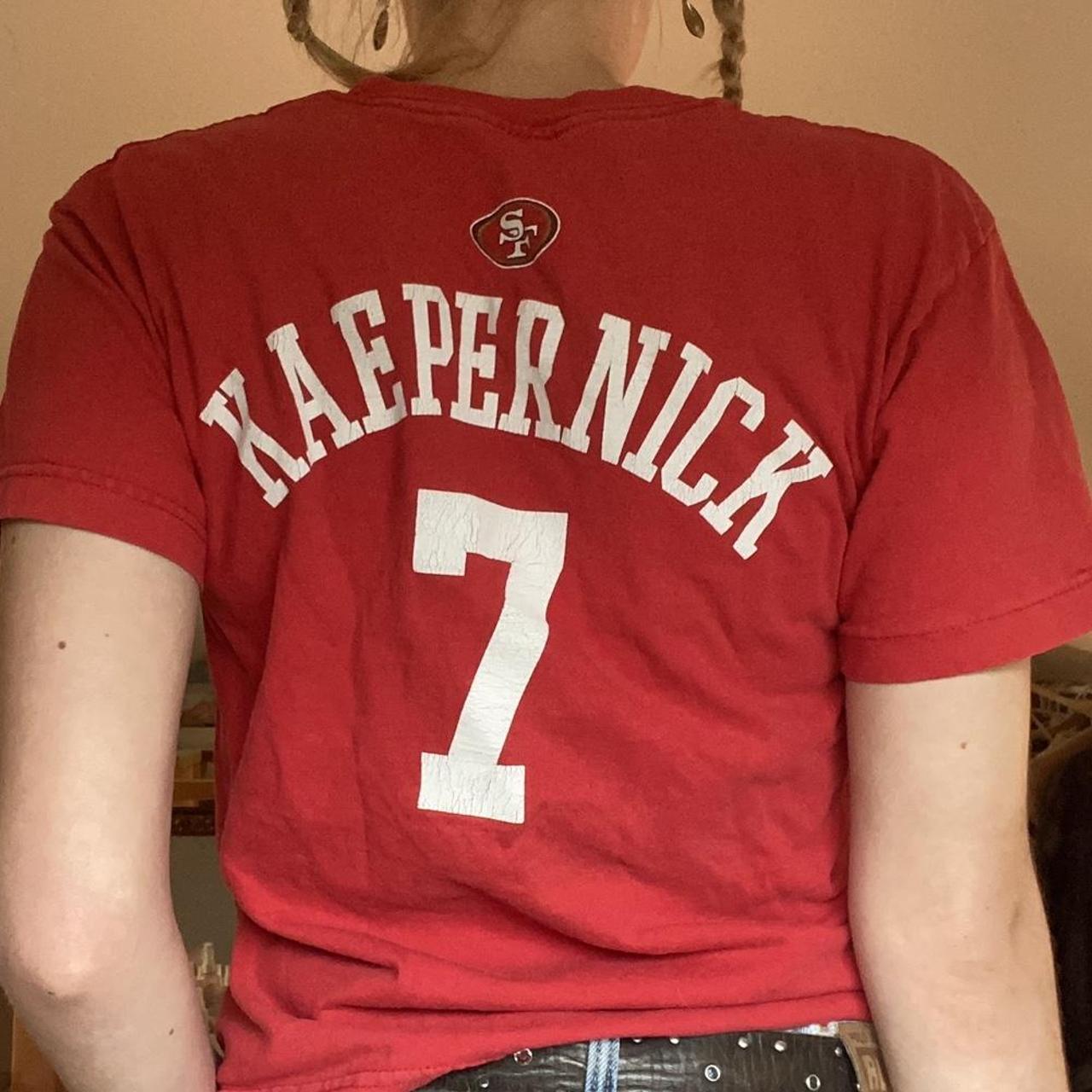 Colin Kaepernick Women's Jersey Never used Has - Depop