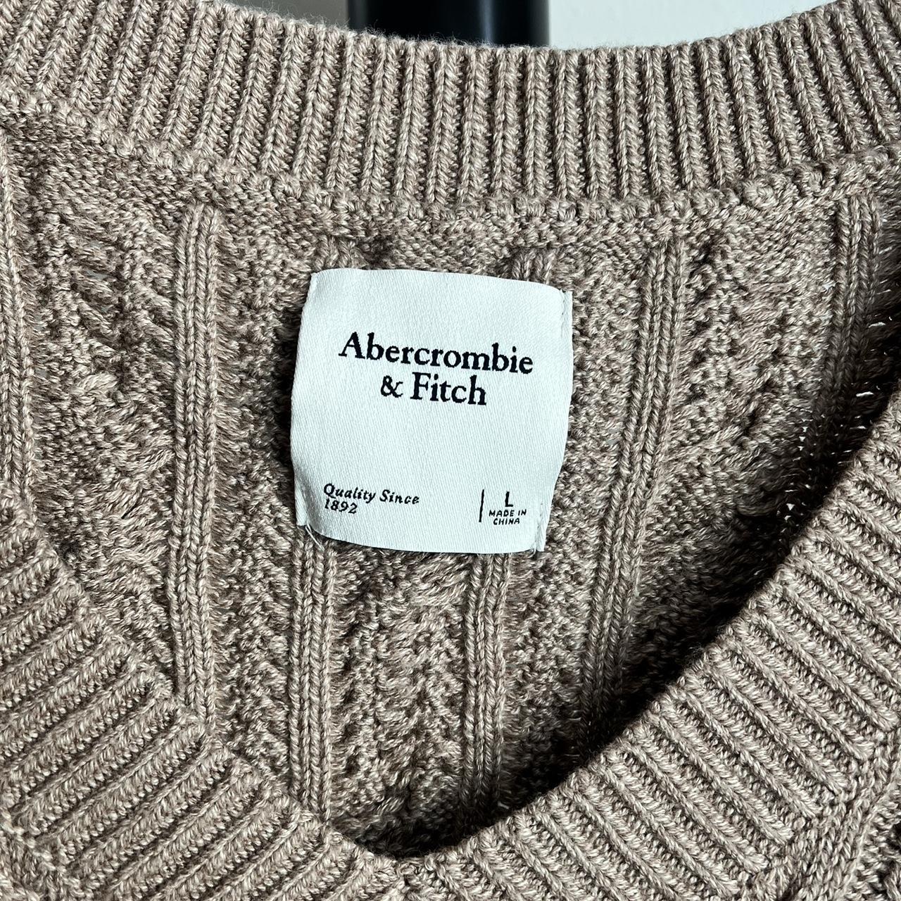 Abercrombie & Fitch Women's Brown Jumper | Depop