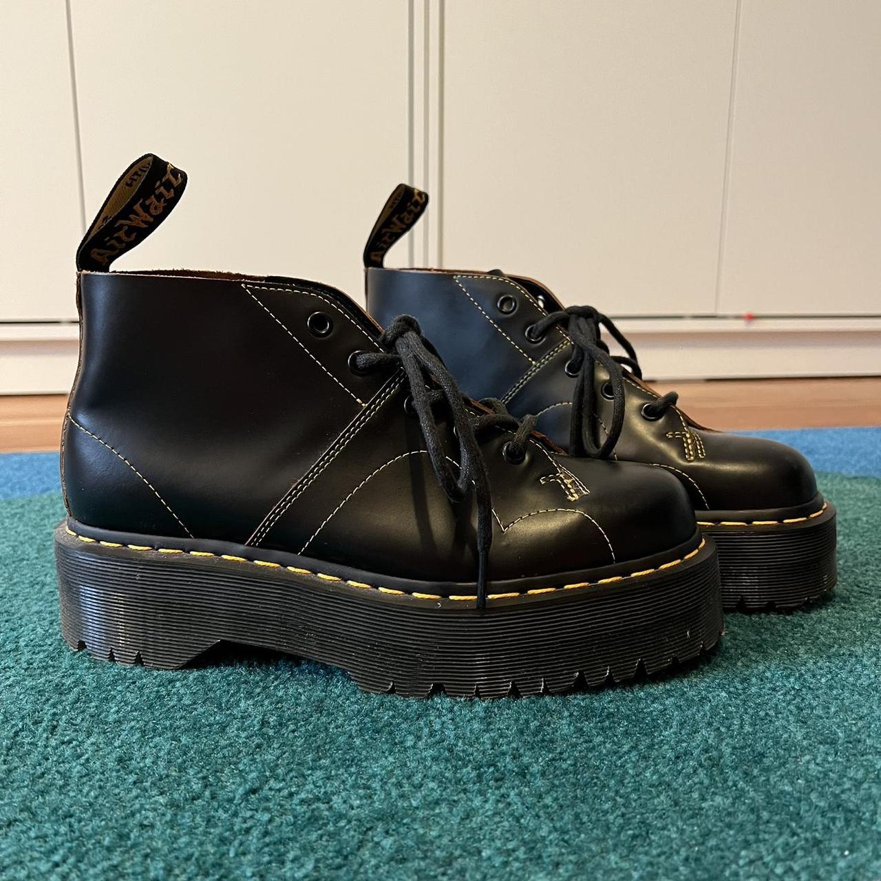 Dr Martens Church Quad boots in size 6 Extremely... - Depop