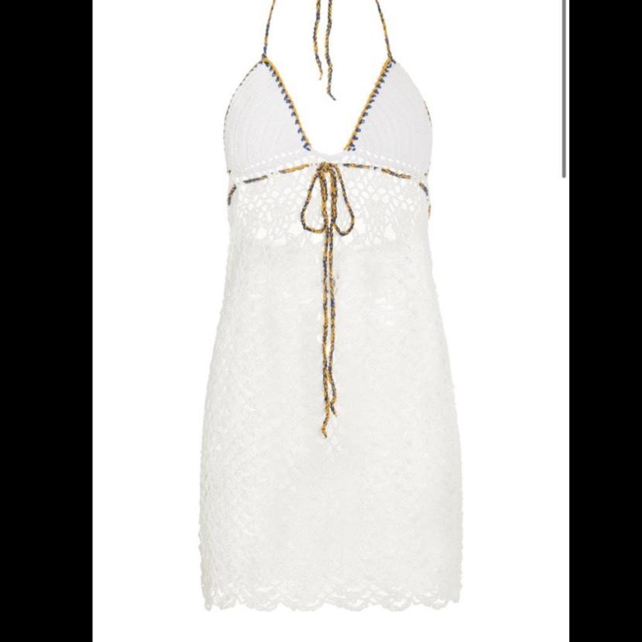 Akoia swim crochet dress Size S Worn once Perfect... Depop