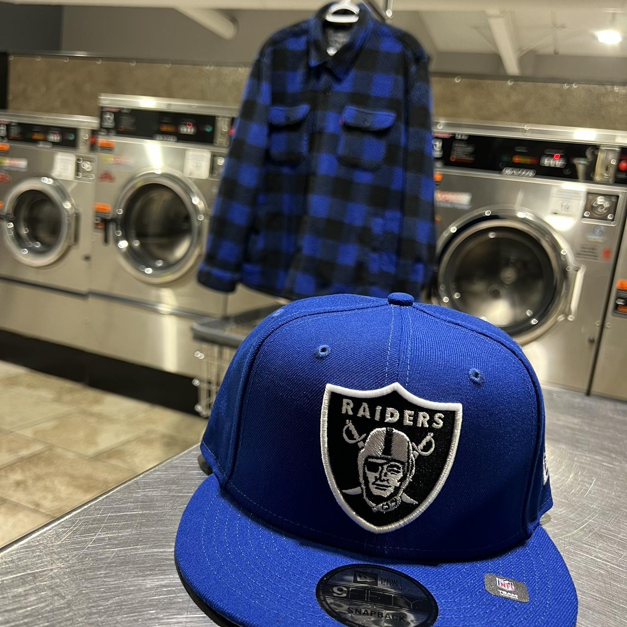 Dodger blue hot sale raider hat