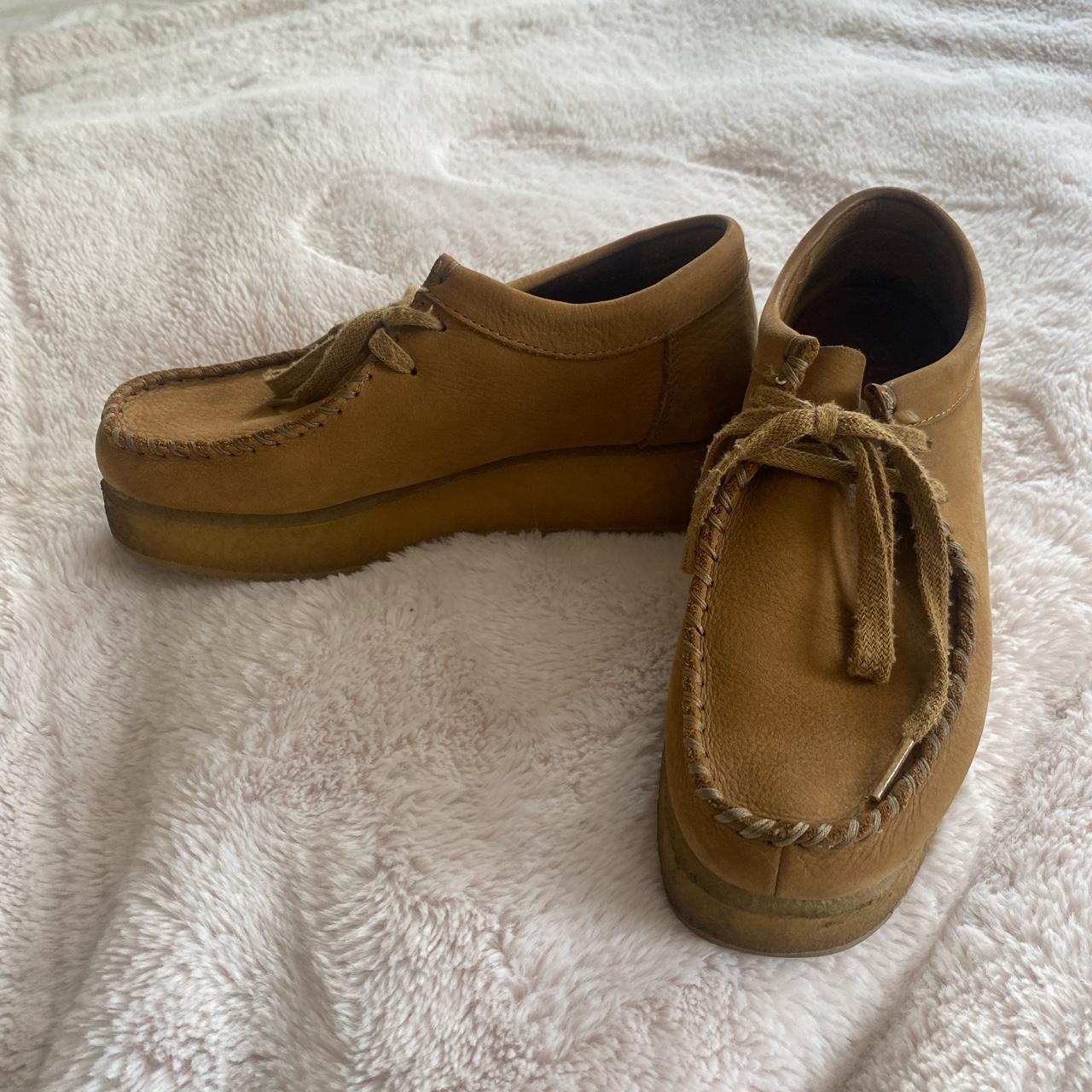 Platform Wallabee Clark’s - Depop