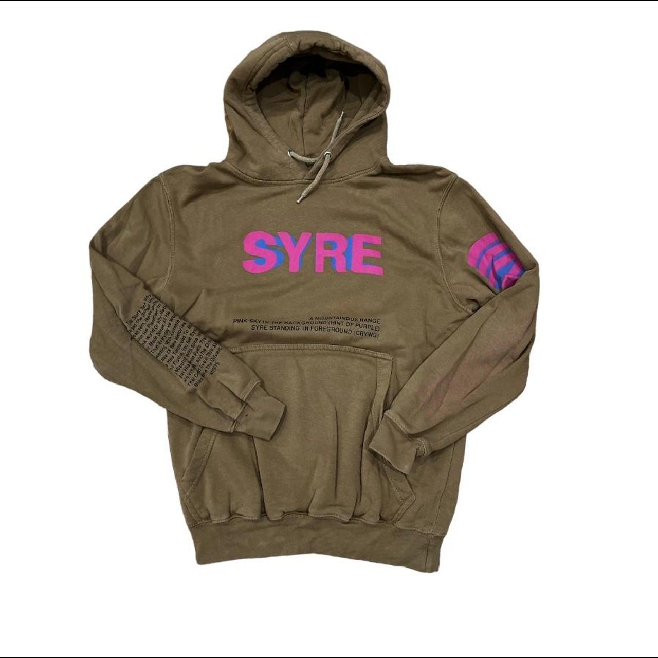MSTFs jaden smith SYRE sweatshirt, size: s, worn