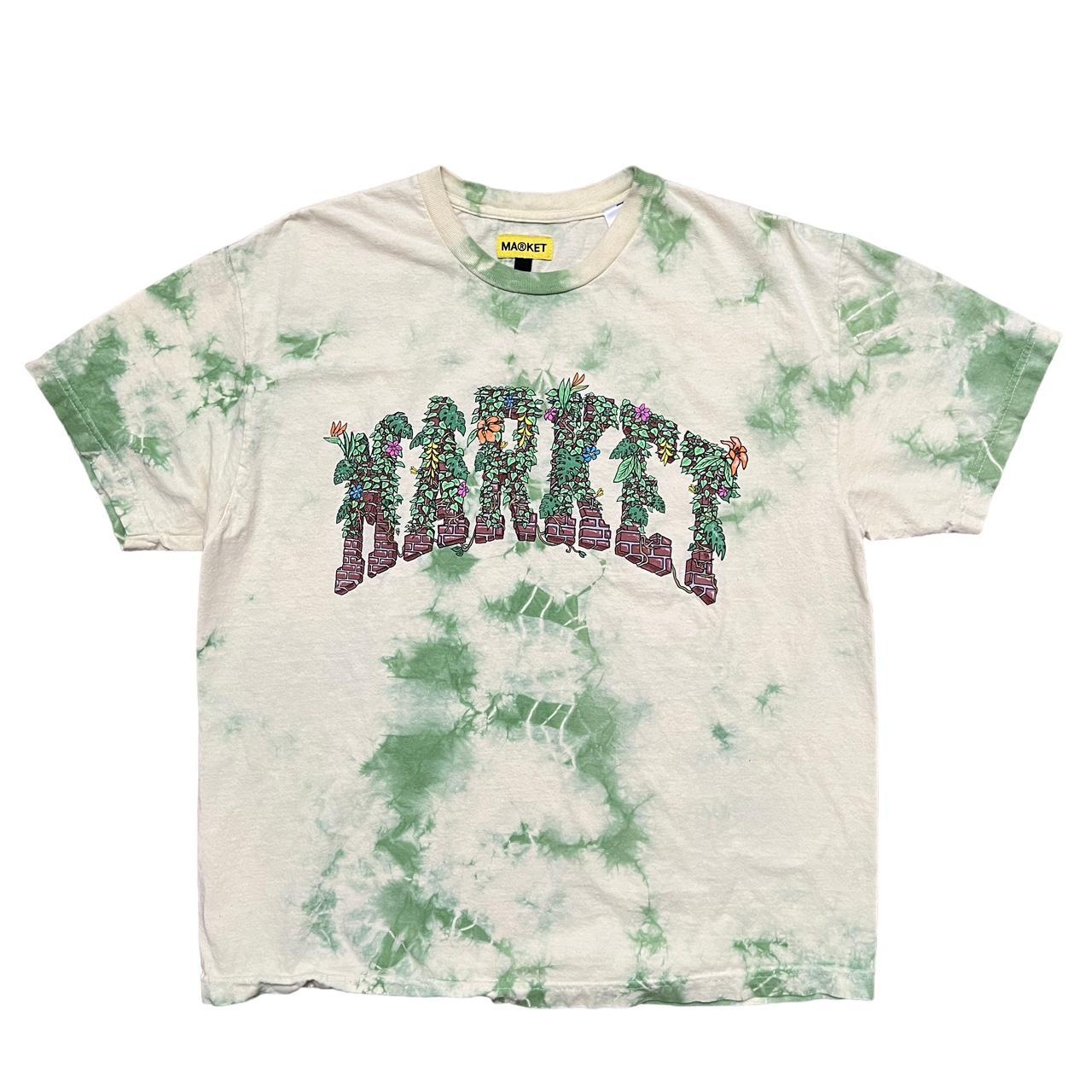 Chinatown Market Flower Arc Brick Tie Dye T Shirt *... - Depop