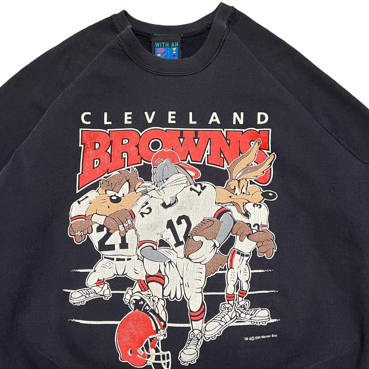 Vintage Cleveland Browns Looney Tunes NFL SweatShirt Unisex Men