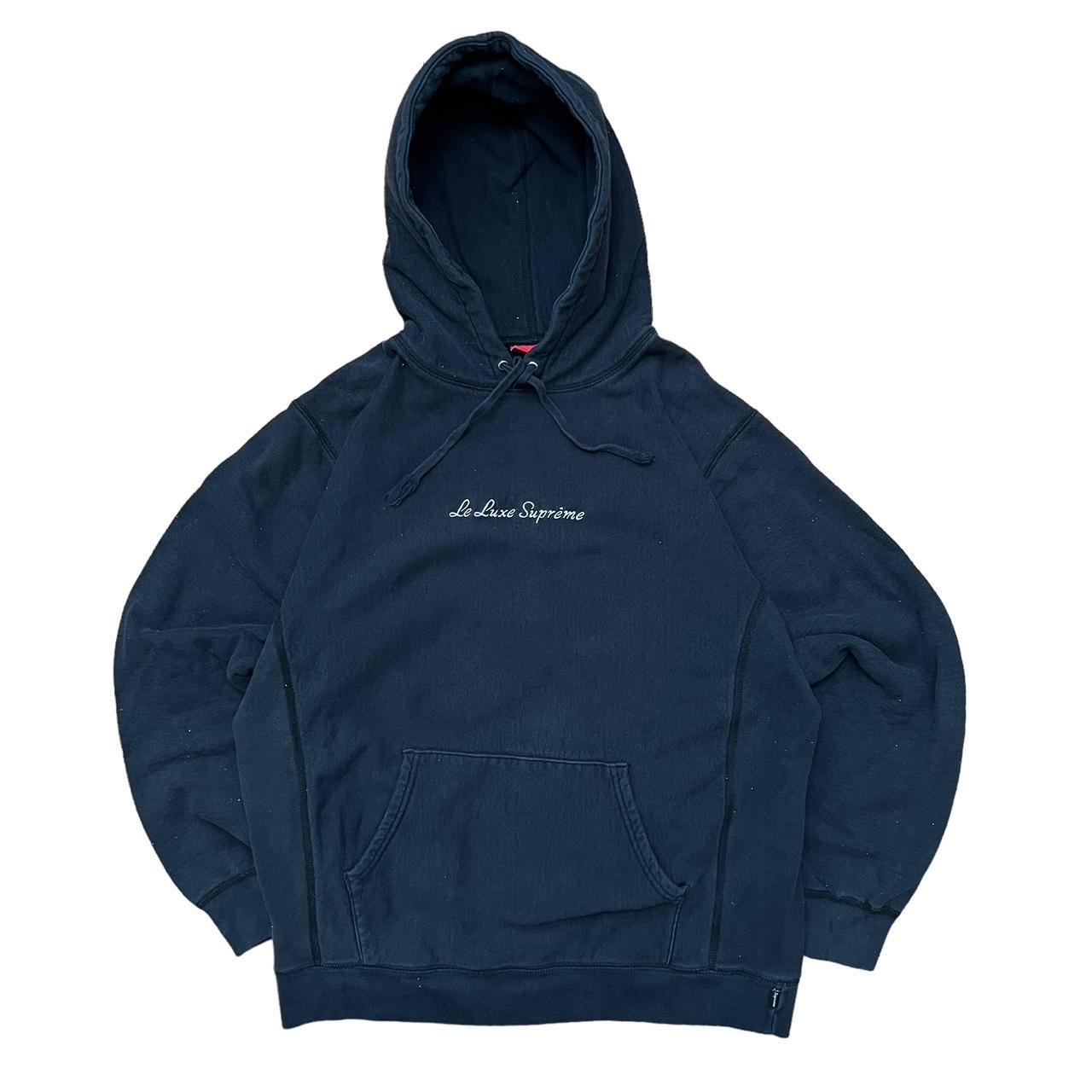 SUPREME Le Luxe Supreme Hoodie Pullover Black *...