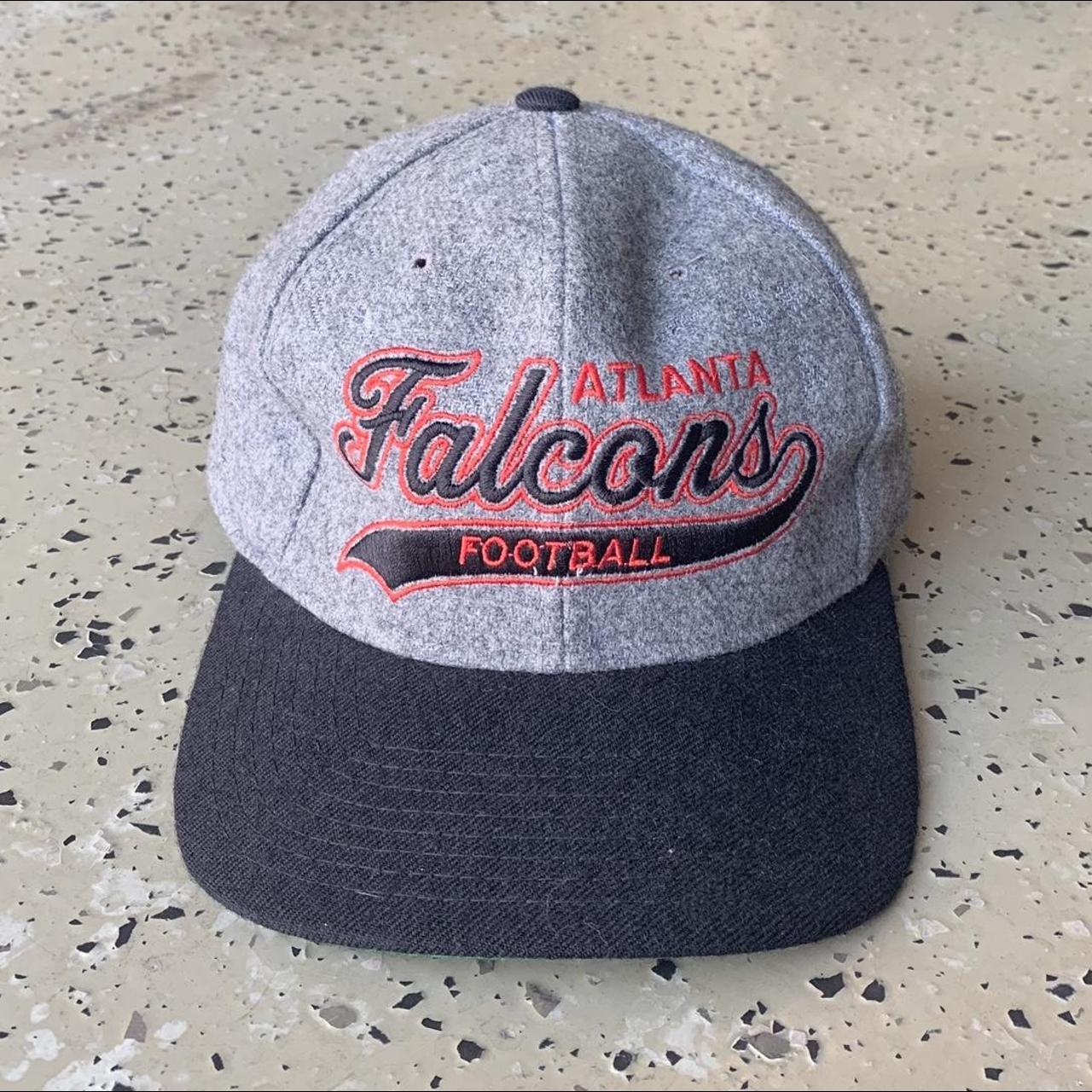 Vintage 1990's Atlanta Falcons Script Sports Specialties Wool Snapba