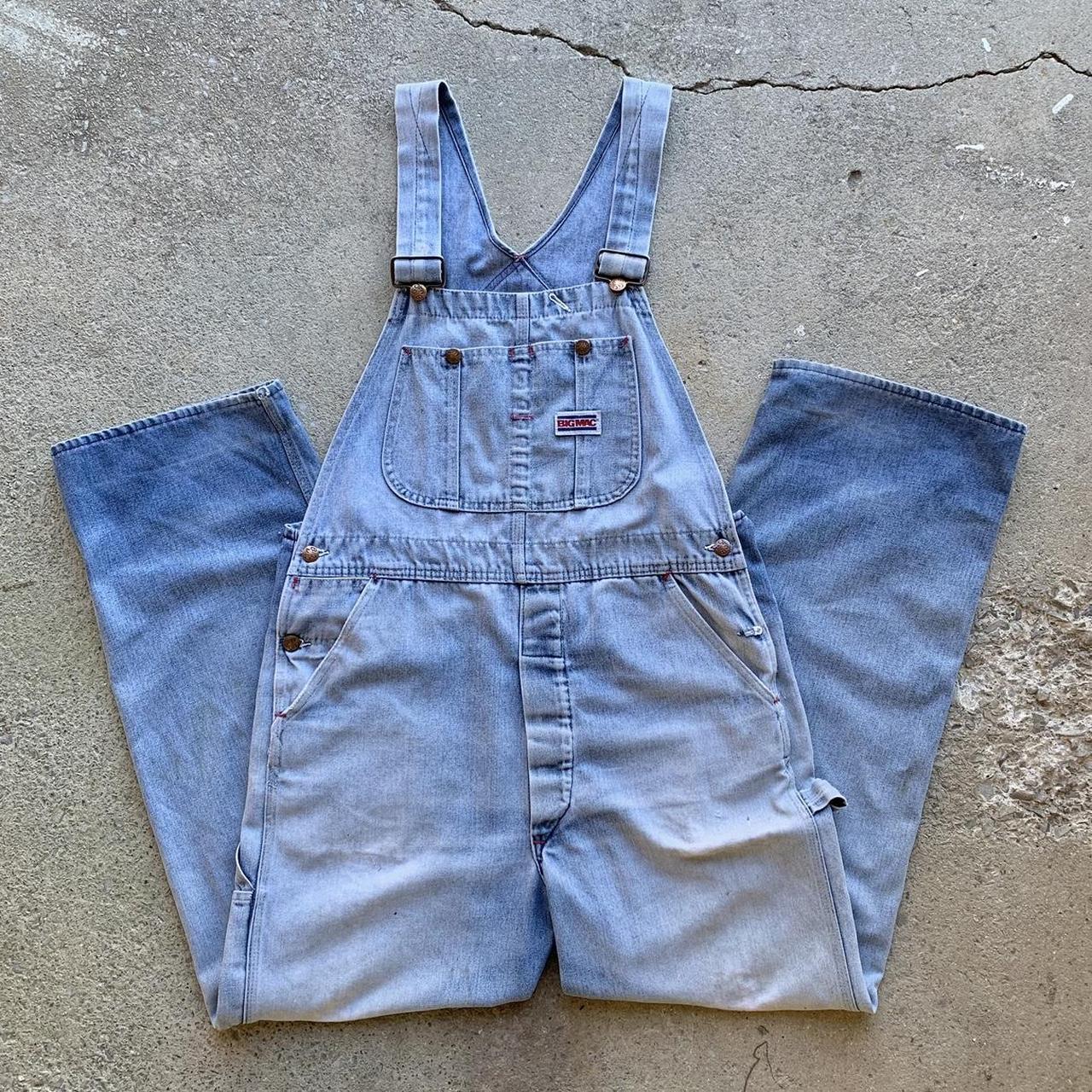 90s Big Mac Denim Overalls, FREE US SHIPPING, Waist:...