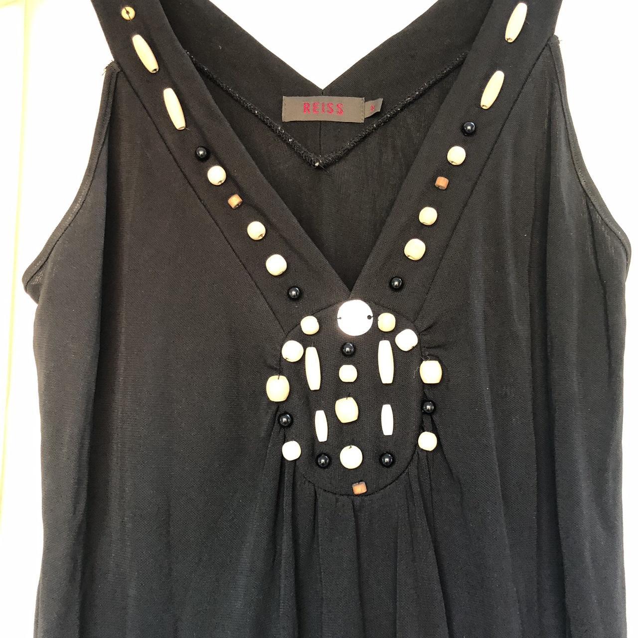 reiss black shirt dress