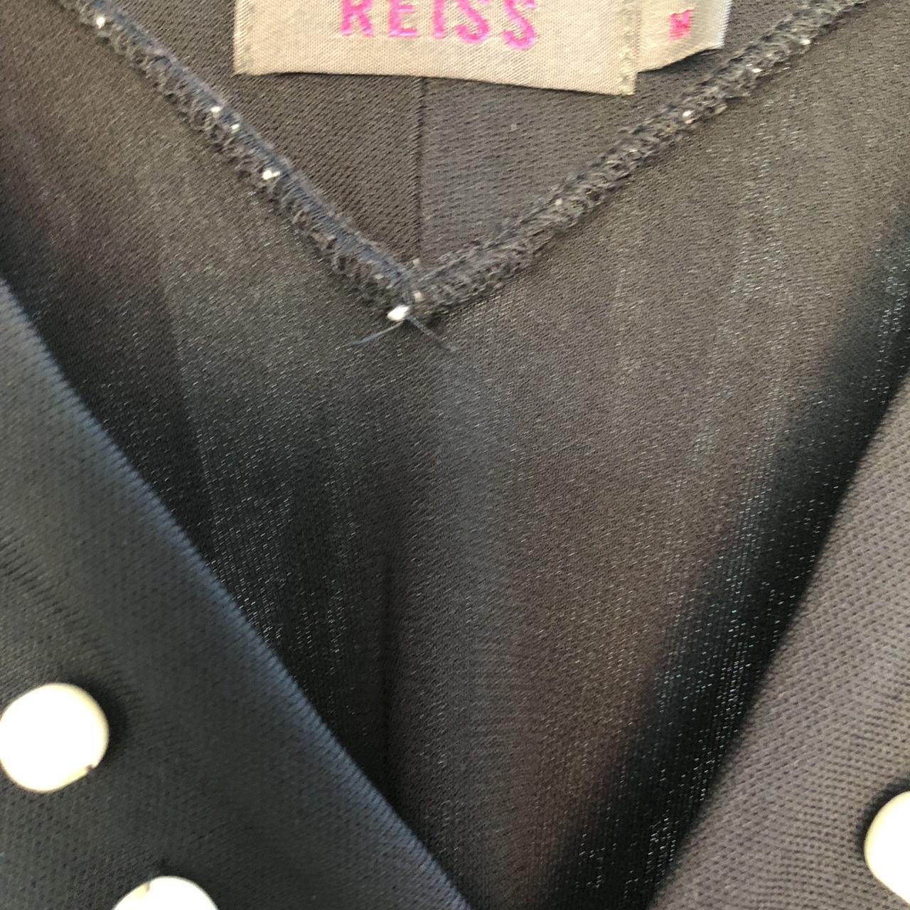 reiss black shirt dress