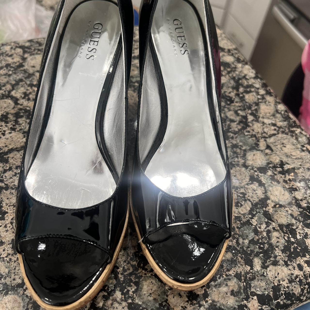 sam edelman white block heels