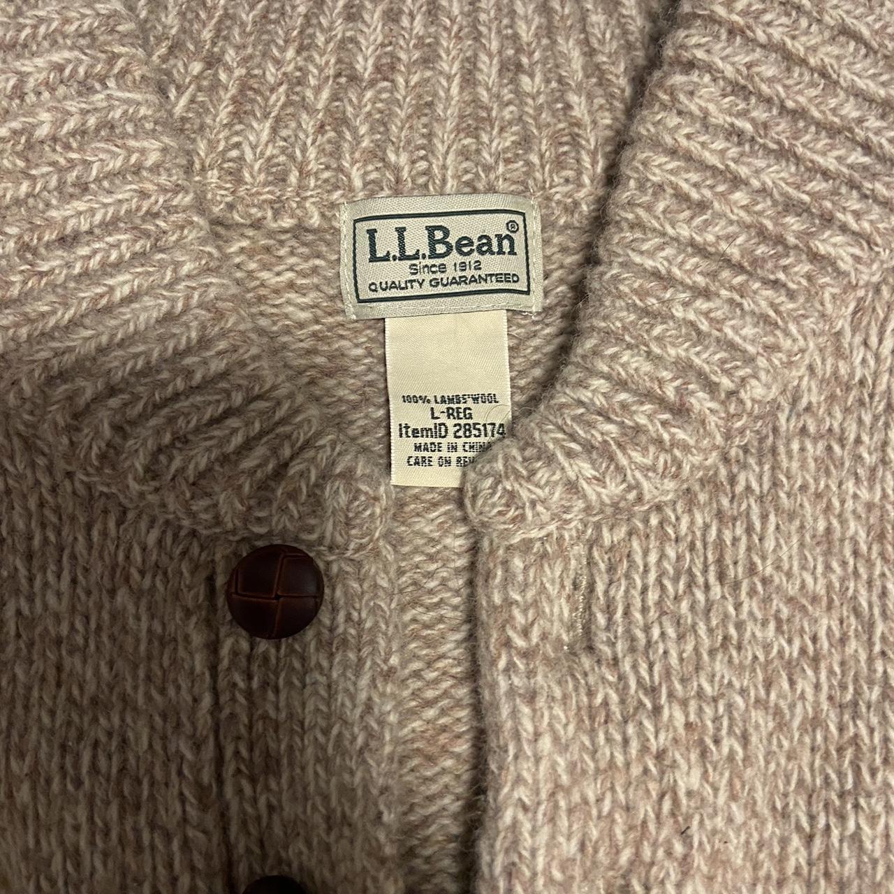 LL bean 100% lambs wool sweater - Depop