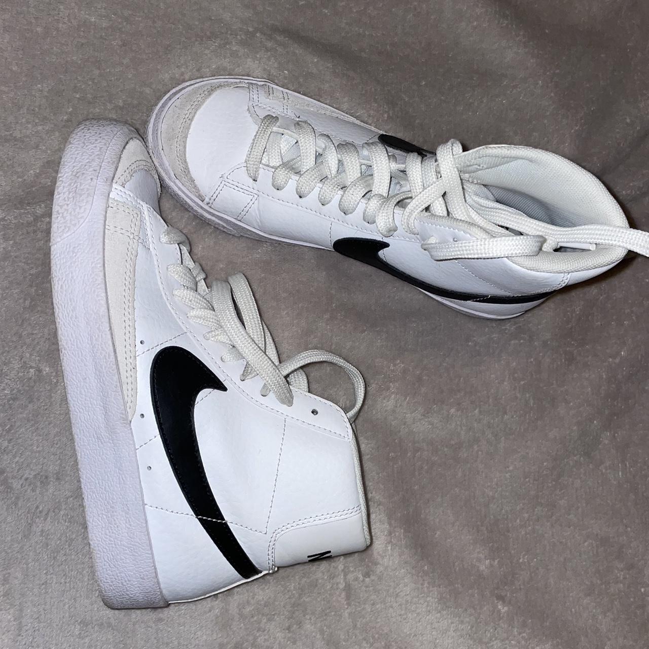 blazer mids black and white