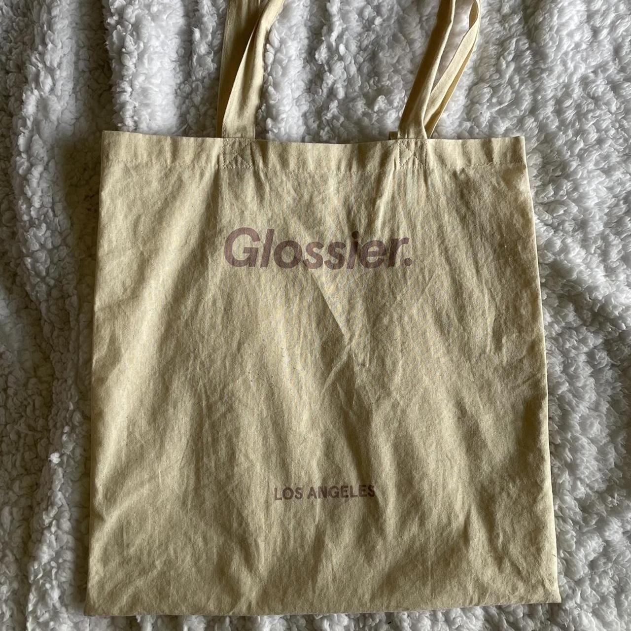 Glossier hot sale tote bag