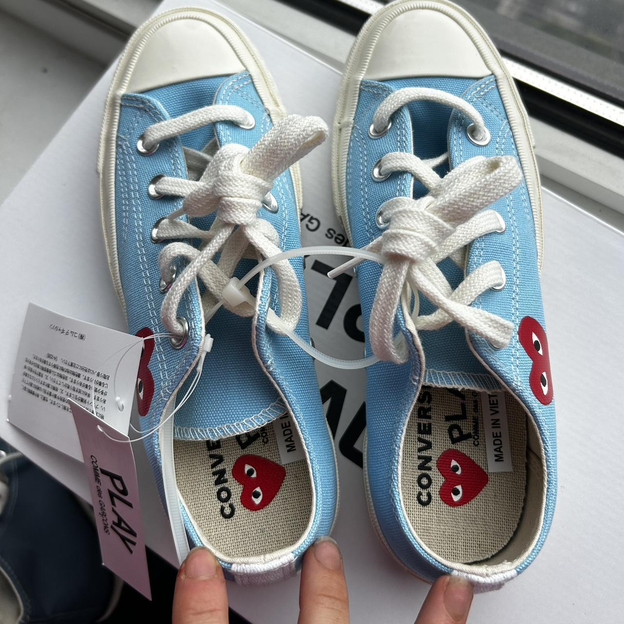 commes de garcon platform sneakers