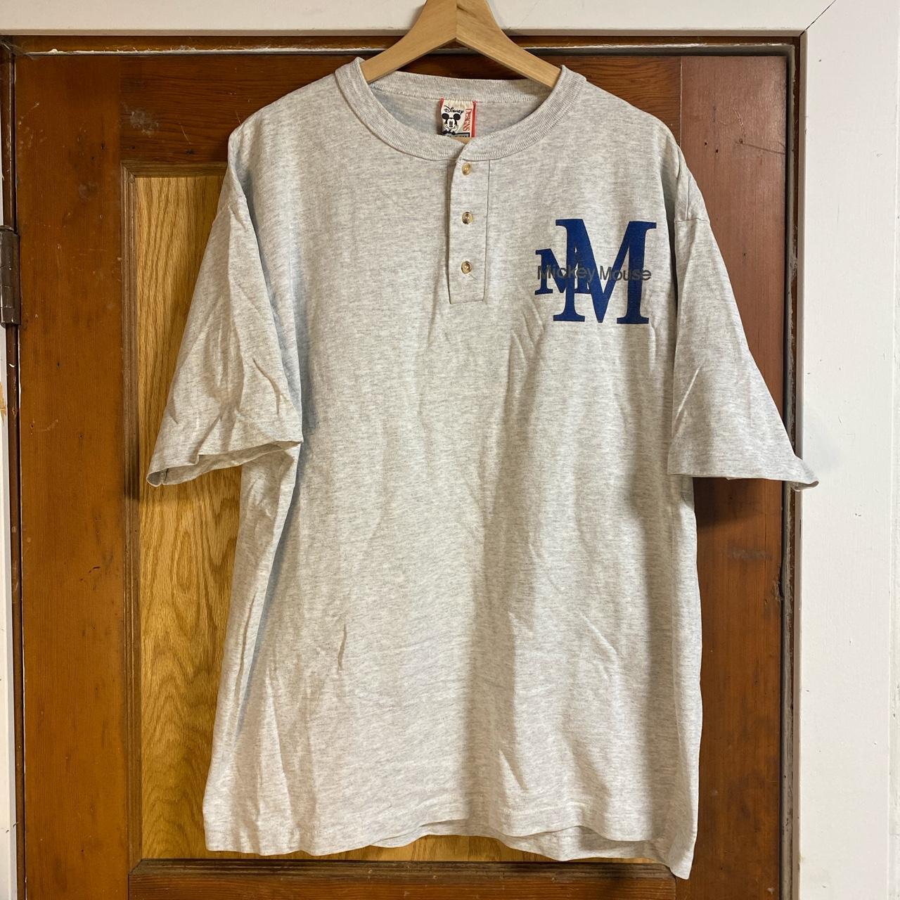 Vintage Disney Mickey Mouse New York Yankees T Shirt Mens Large