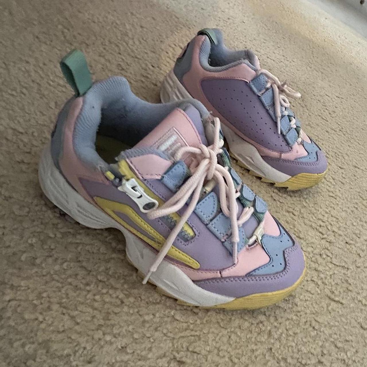 Fila pastel disruptor best sale