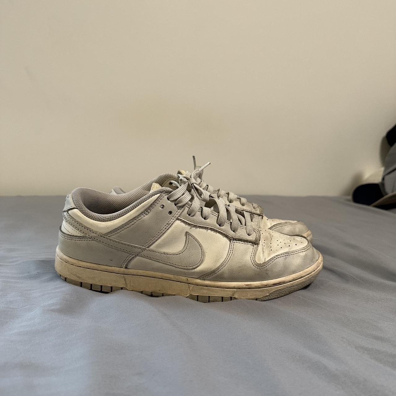 low dunk light bone