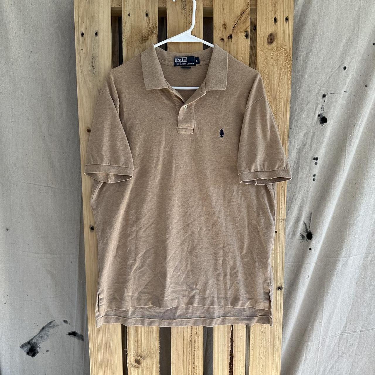 Tan polo ralph lauren - Depop