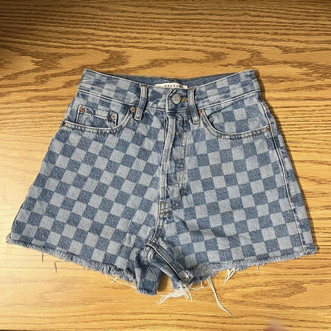 Pacsun sales plaid shorts