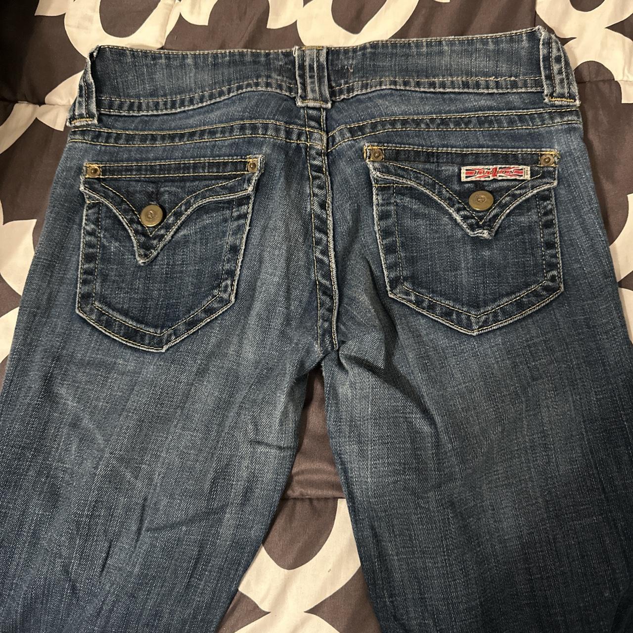 Hudson Low rise jeans Labeled 26 R Bootcut - Depop