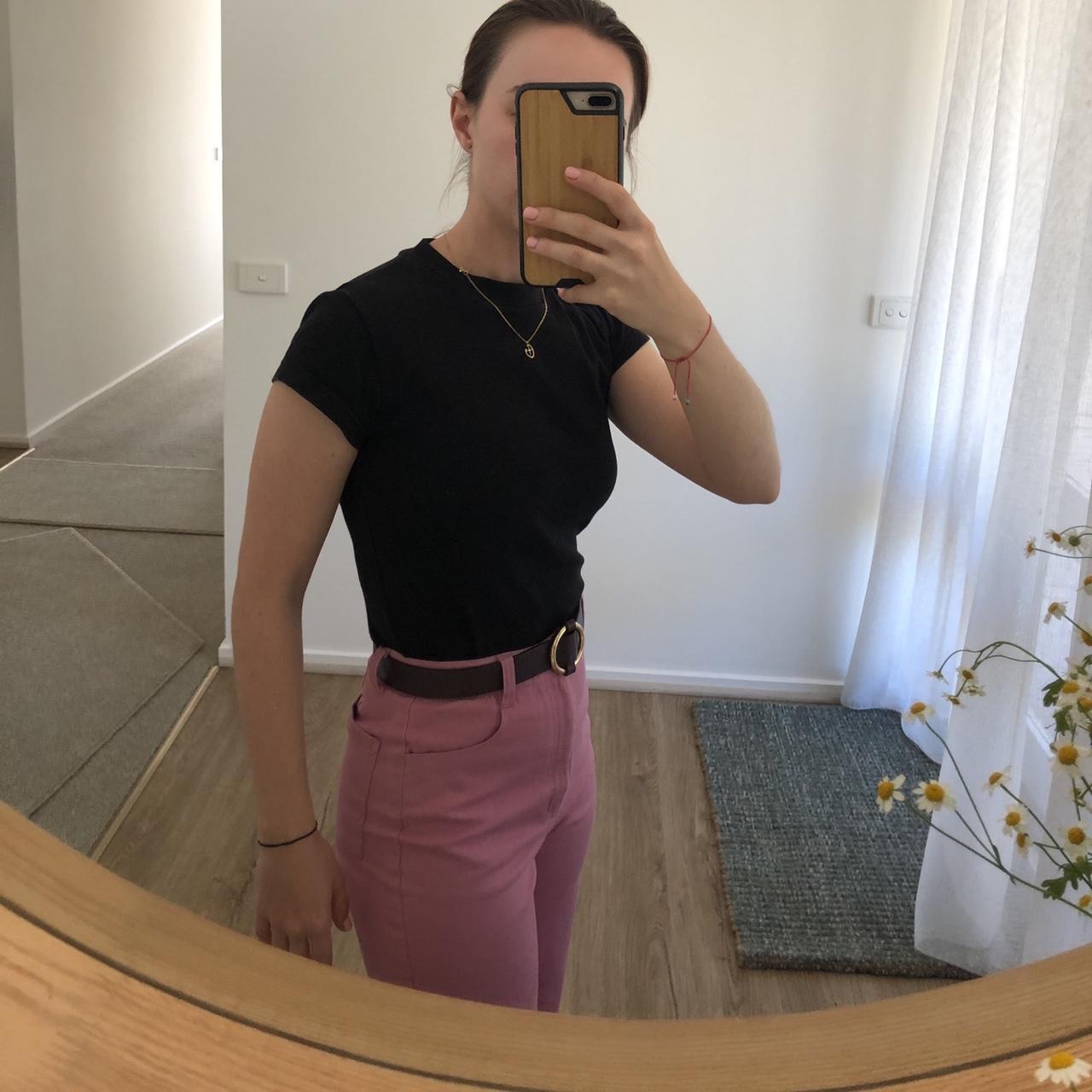 COUNTRY ROAD BELT purple/red belt Size XS Note... Depop