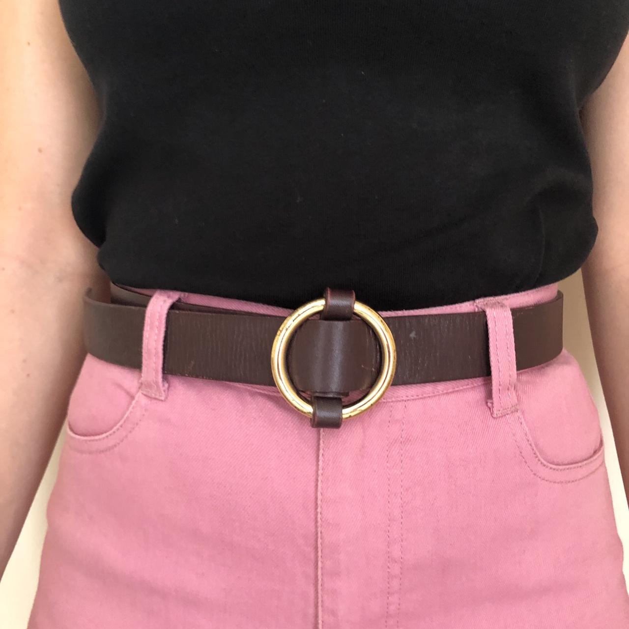 COUNTRY ROAD BELT purple/red belt Size XS Note... Depop