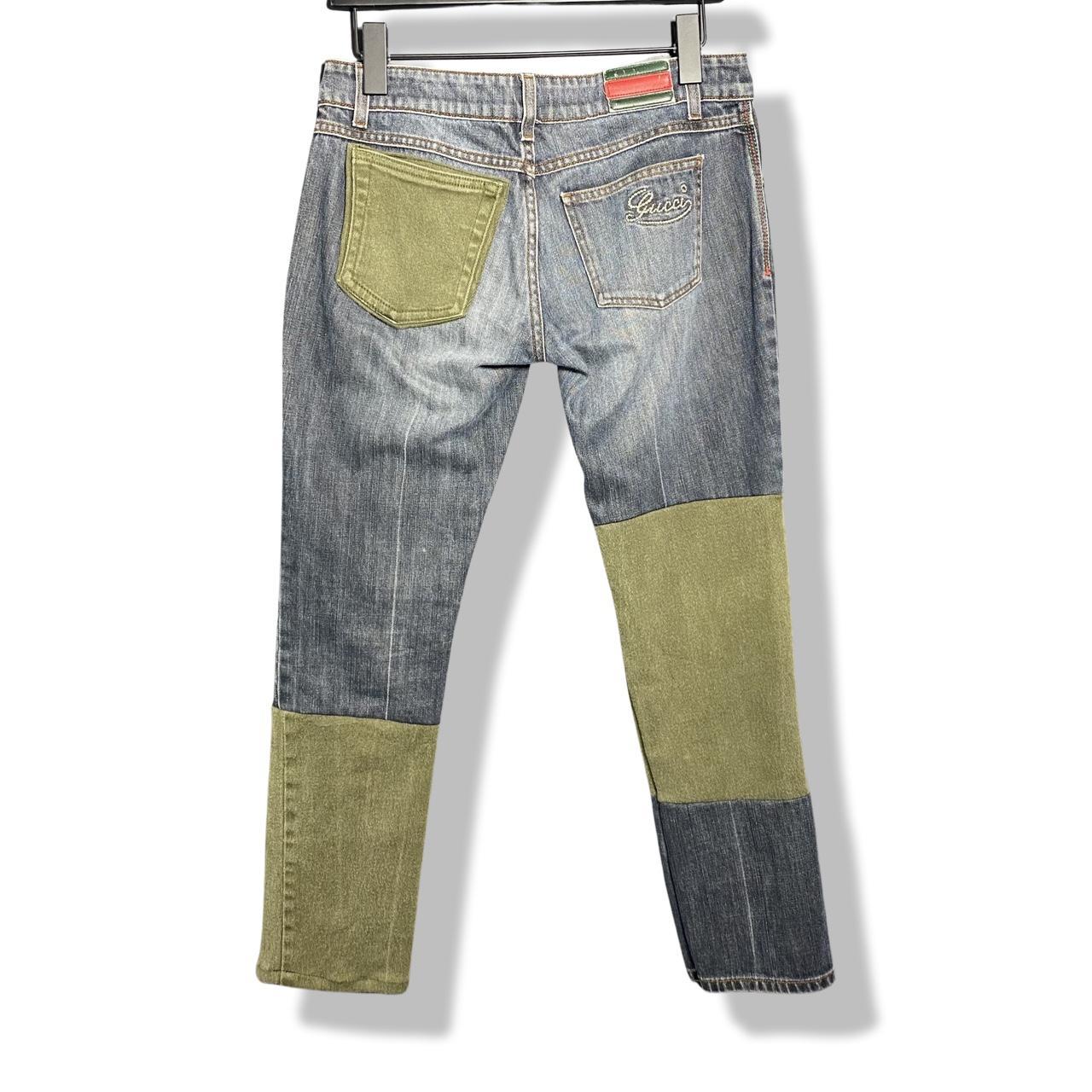Latham Street Patchwork Jeans. ReMade from vintage... - Depop